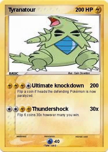Pokemon Tyranatour