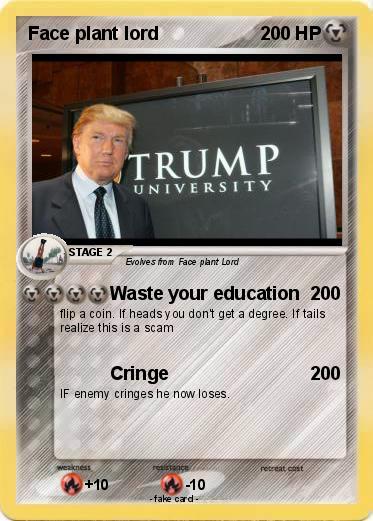 Pokemon Face plant lord