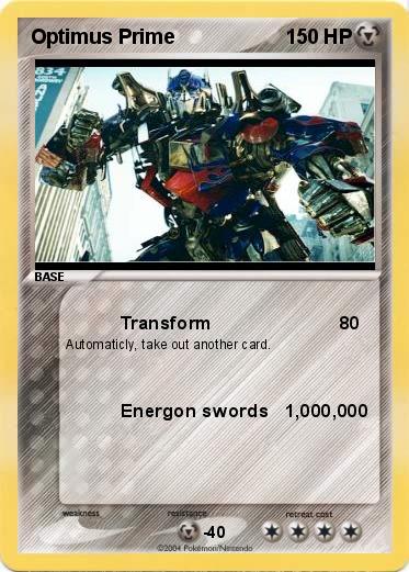 Pokemon Optimus Prime
