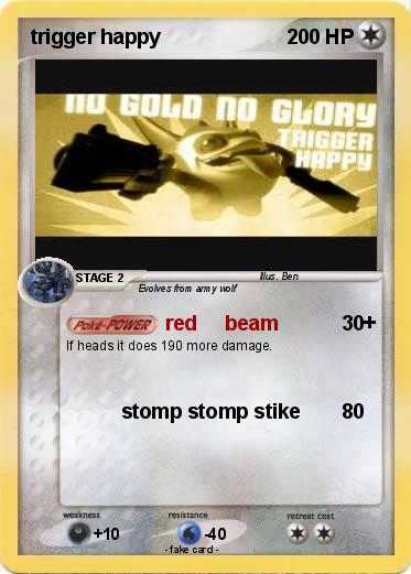Pokemon trigger happy