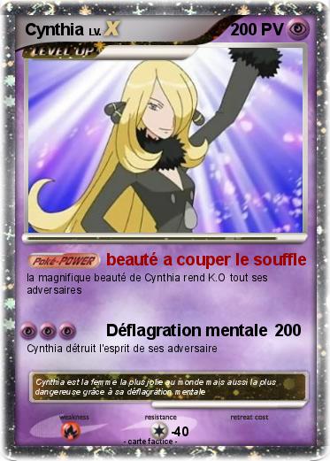 Pokemon Cynthia