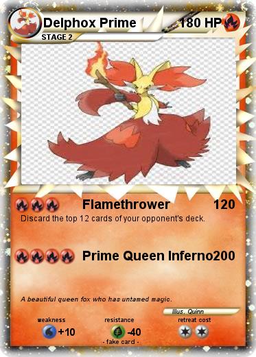 Pokemon Delphox Prime