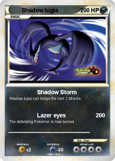 Pokemon Shadow lugia