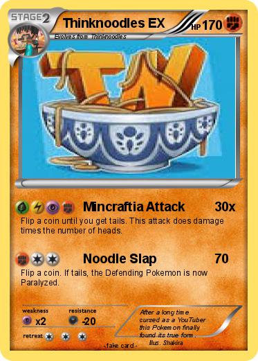 Pokemon Thinknoodles EX