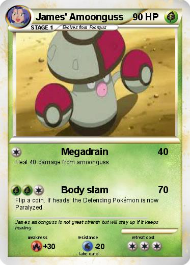 Pokemon James' Amoonguss