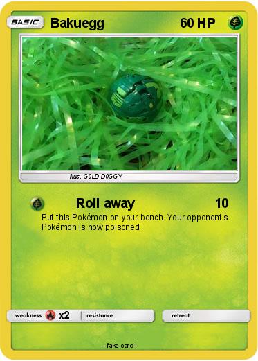 Pokemon Bakuegg