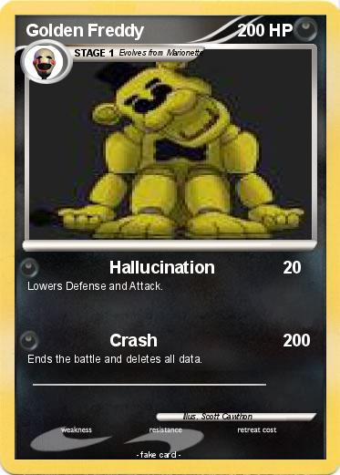 Pokemon Golden Freddy