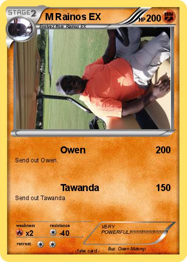 Pokemon M Rainos EX