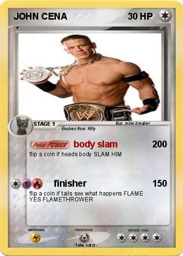 Pokemon JOHN CENA
