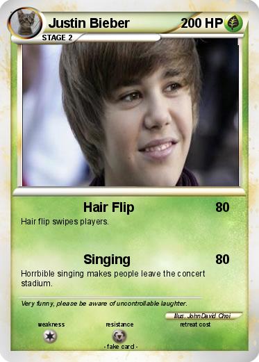 Pokemon Justin Bieber
