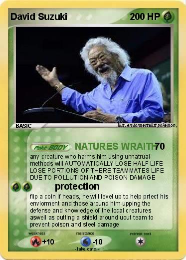Pokemon David Suzuki