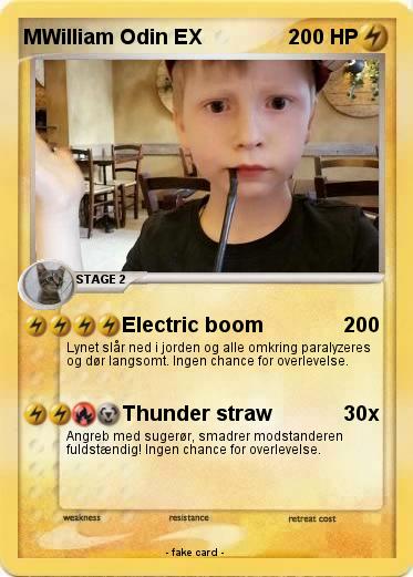 Pokemon MWilliam Odin EX