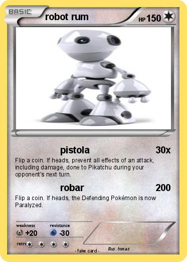 Pokemon robot rum