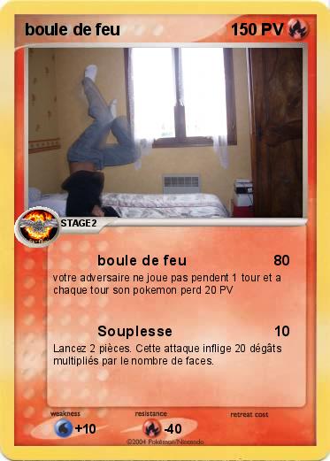 Pokemon boule de feu