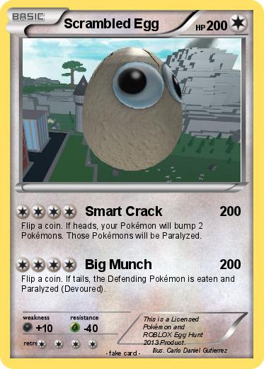 Pokemon Scrambled Egg