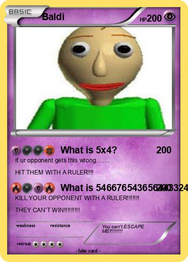 Pokemon Baldi