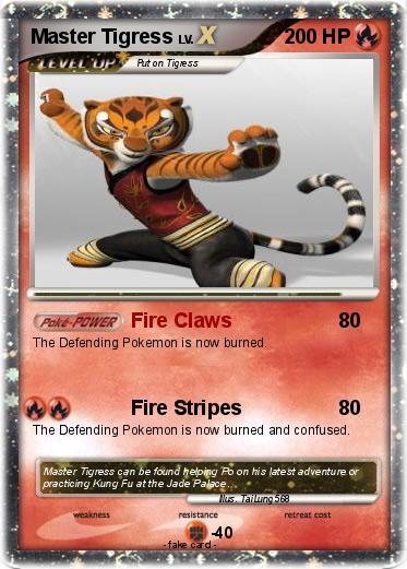 Pokemon Master Tigress