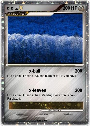 Pokemon die