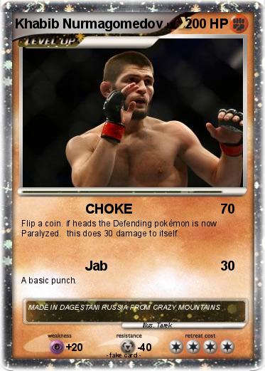 Pokemon Khabib Nurmagomedov