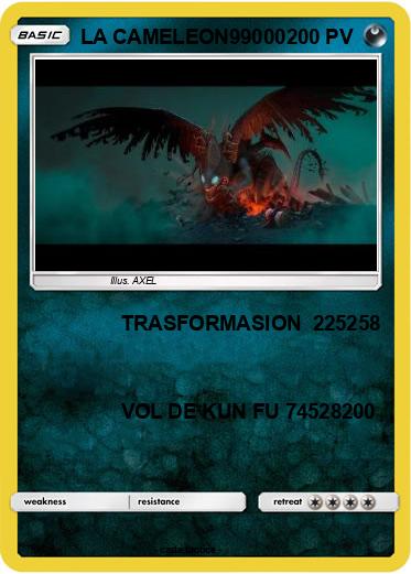 Pokemon LA CAMELEON99000