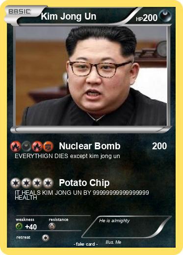 Pokemon Kim Jong Un
