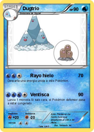 Pokemon Dugtrio