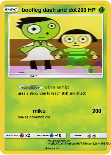 Pokemon bootleg dash and dot
