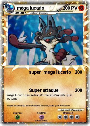 Pokemon méga lucario