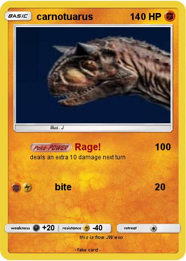 Pokemon carnotuarus