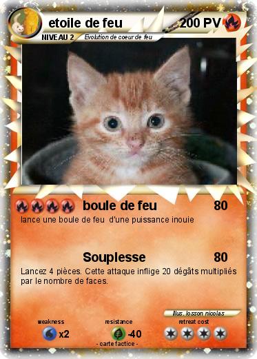 Pokemon etoile de feu