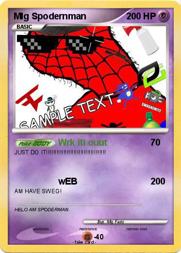 Pokemon Mlg Spodernman