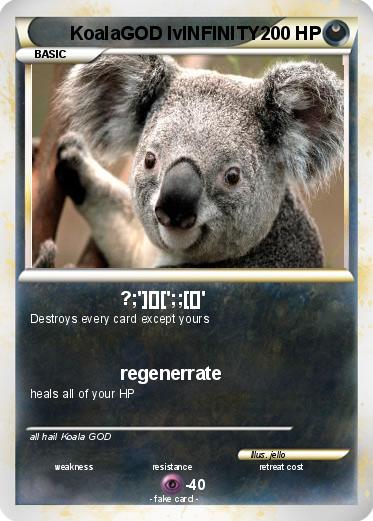 Pokemon KoalaGOD lvINFINITY