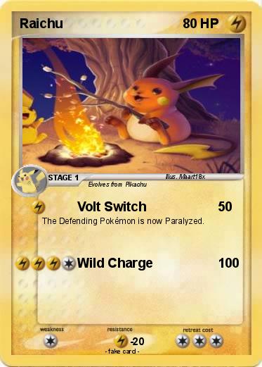 Pokemon Raichu