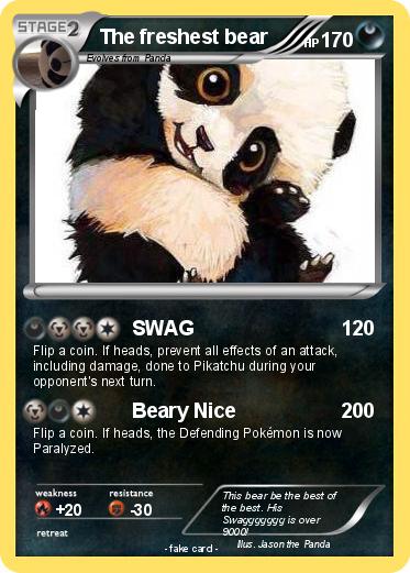 Pokemon The freshest bear