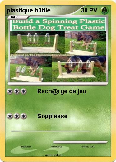 Pokemon plastique b0ttle