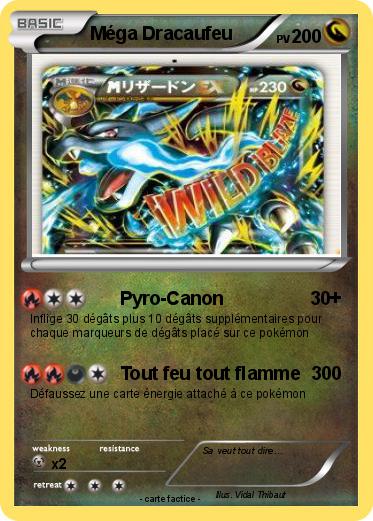 Pokemon Méga Dracaufeu