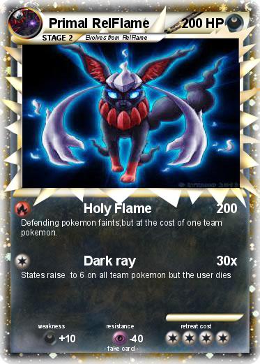 Pokemon Primal RelFlame