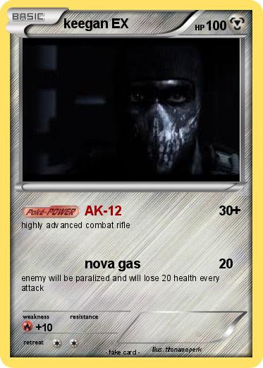 Pokemon keegan EX