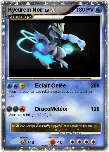 Pokemon Kyeurem Noir