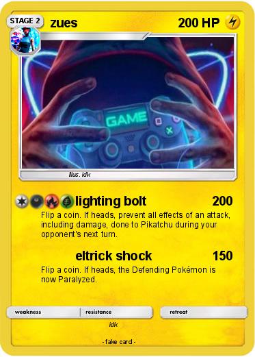 Pokemon zues