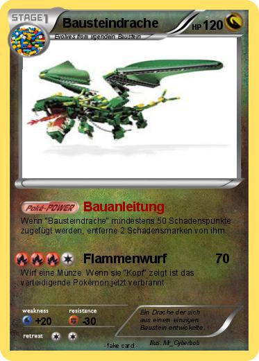Pokemon Bausteindrache