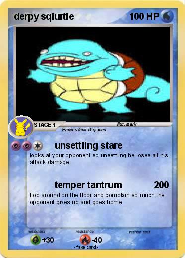 Pokemon derpy sqiurtle