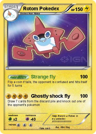 Pokemon Rotom Pokedex