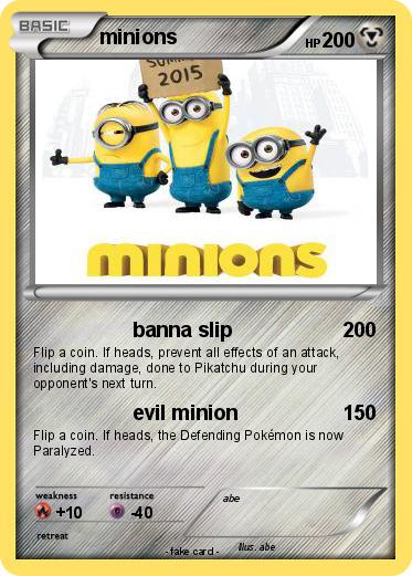 Pokemon minions