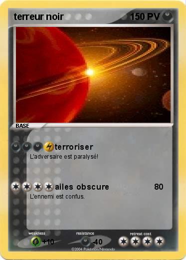 Pokemon terreur noir