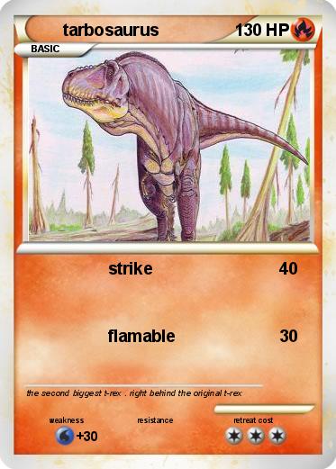 Pokemon tarbosaurus