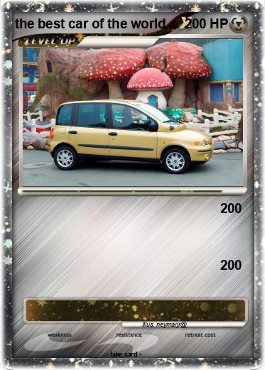 Pokemon the best car of the world