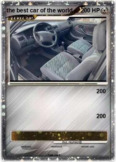 Pokemon the best car of the world