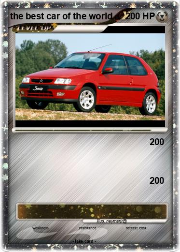 Pokemon the best car of the world