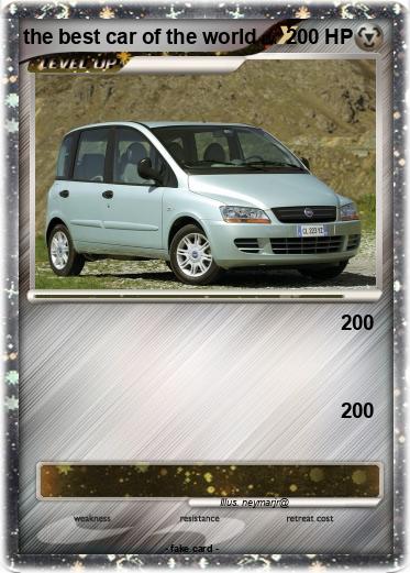 Pokemon the best car of the world